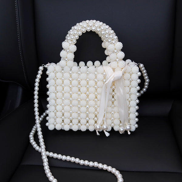 Mini sac à main à perles